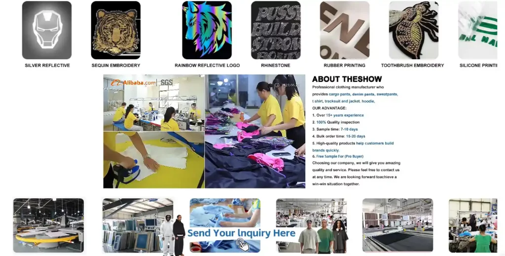 No Product Image clothing manufacturers