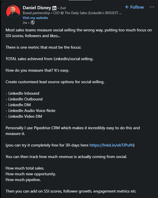 LinkedIn social selling 